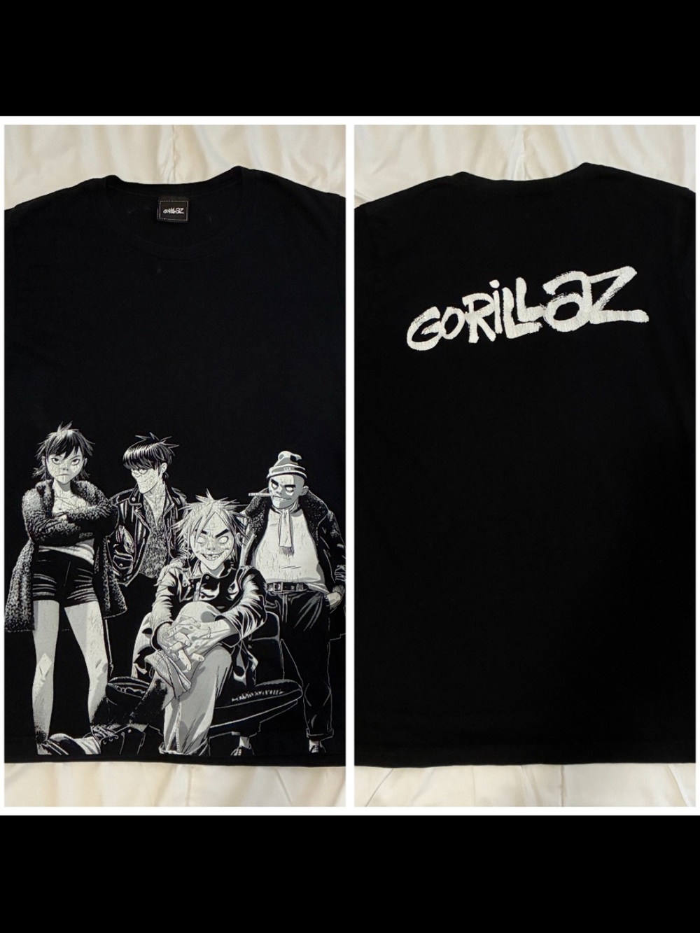Rare Find!! Gorillaz T-Shirt in Black Size M